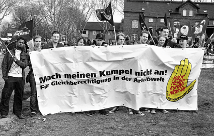 Protest gegen Rechtsextreme in Duisburg-Marxloh