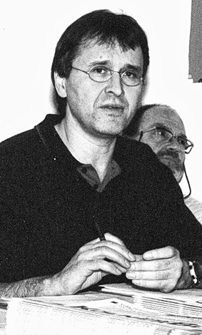Dietmar Koschmieder (vorne), Peter Kleinert (hinten)