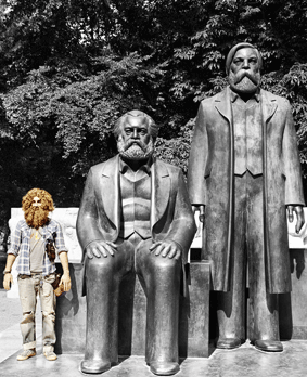 Marx-Engels-Denkmal in Berlin
